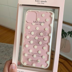 NWT Kate Spade Polka Dot IPhone 11 Case